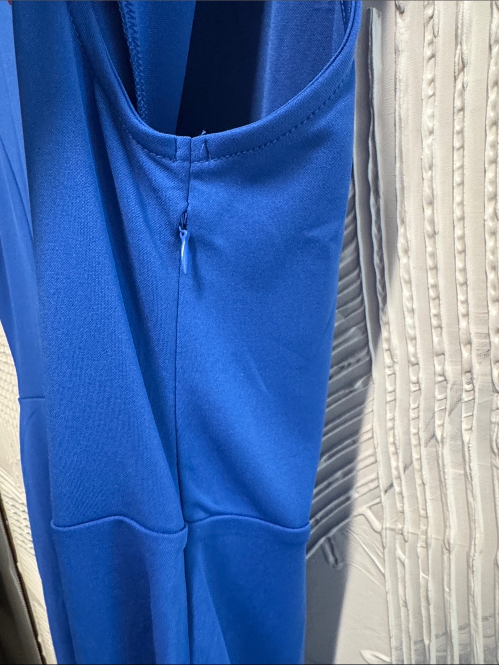 Grace Karin Cobalt Blue Sleeveless Wrap-Style Midi Dress - Picture 7 of 7